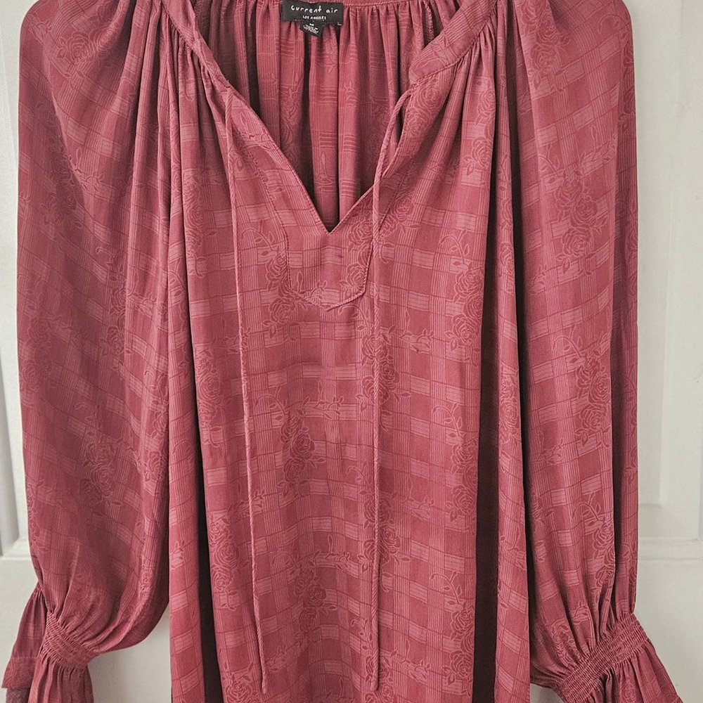 Current Air Rust Brown Top Medium - image 1